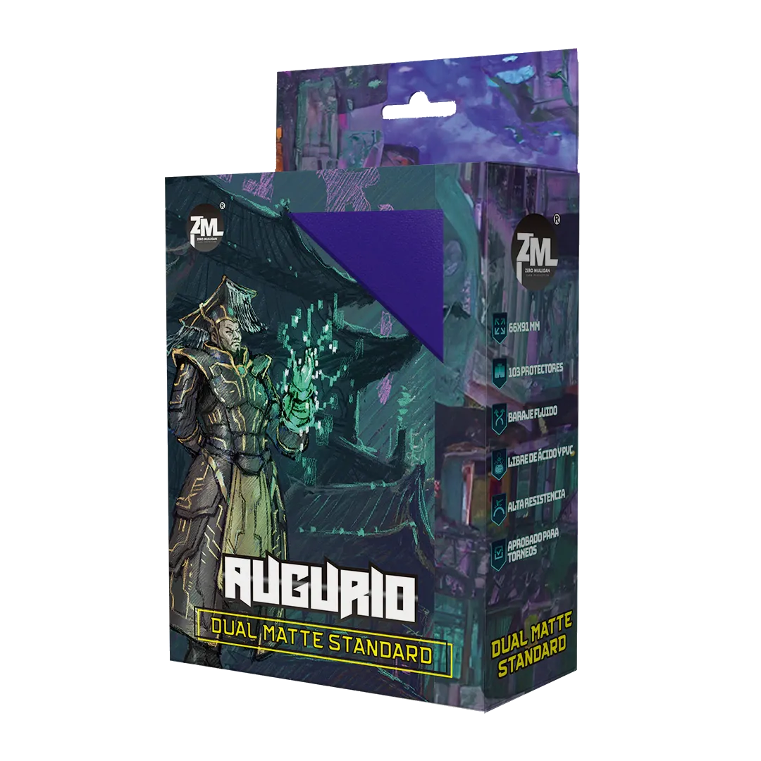 Augurio Dual Matte formato Standard color Morado